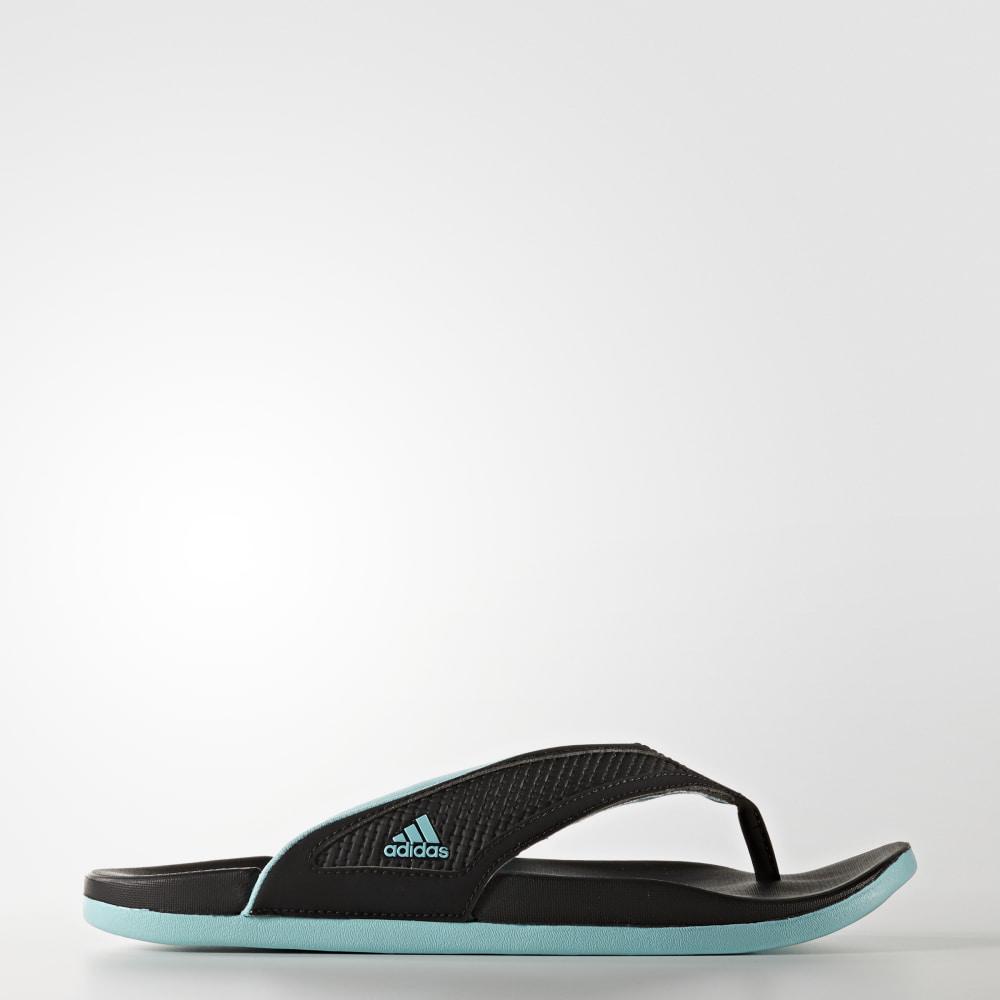 Adidas Women's Adilette Comfort Flip Flops Black/Mint Ireland S81198